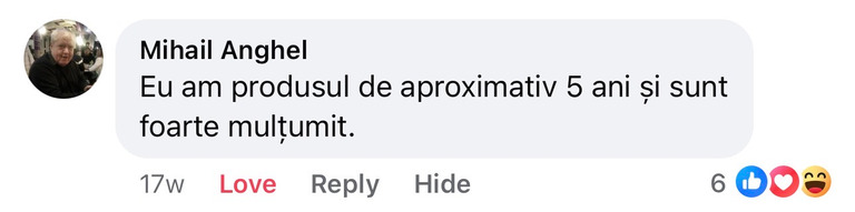 Recenzie client BetterSleep: mulțumit de produs după aproximativ cinci ani de utilizare.