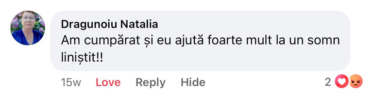 Recenzie client BetterSleep: experiență pozitivă privind somnul.